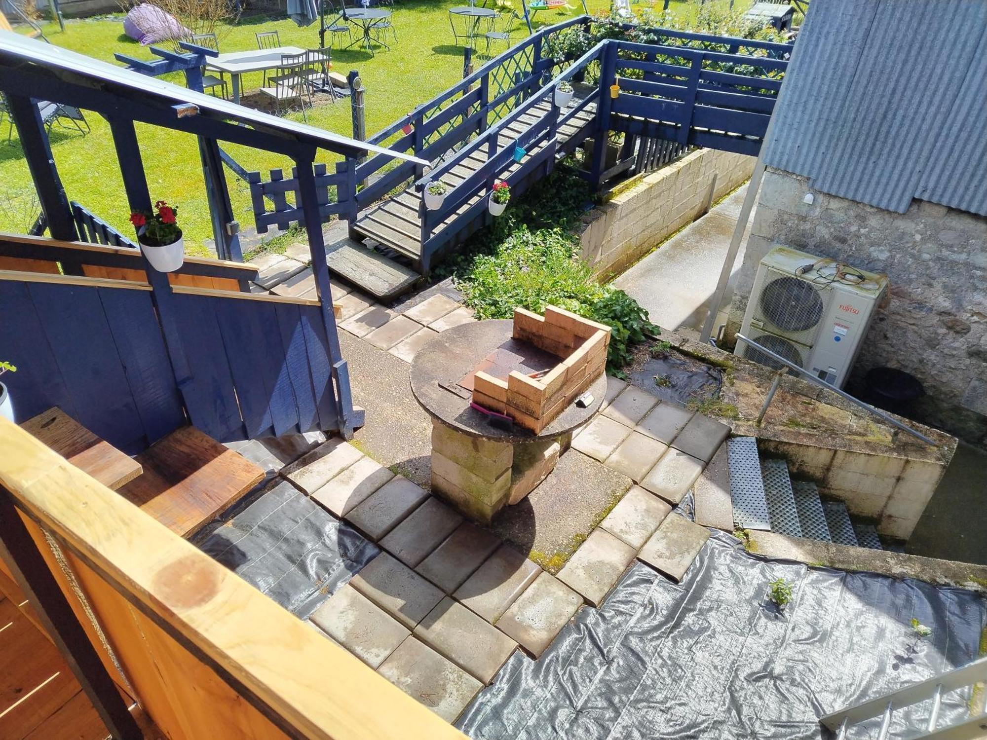 Appartement Gite Du Gardoir Boresse-et-Martron Esterno foto